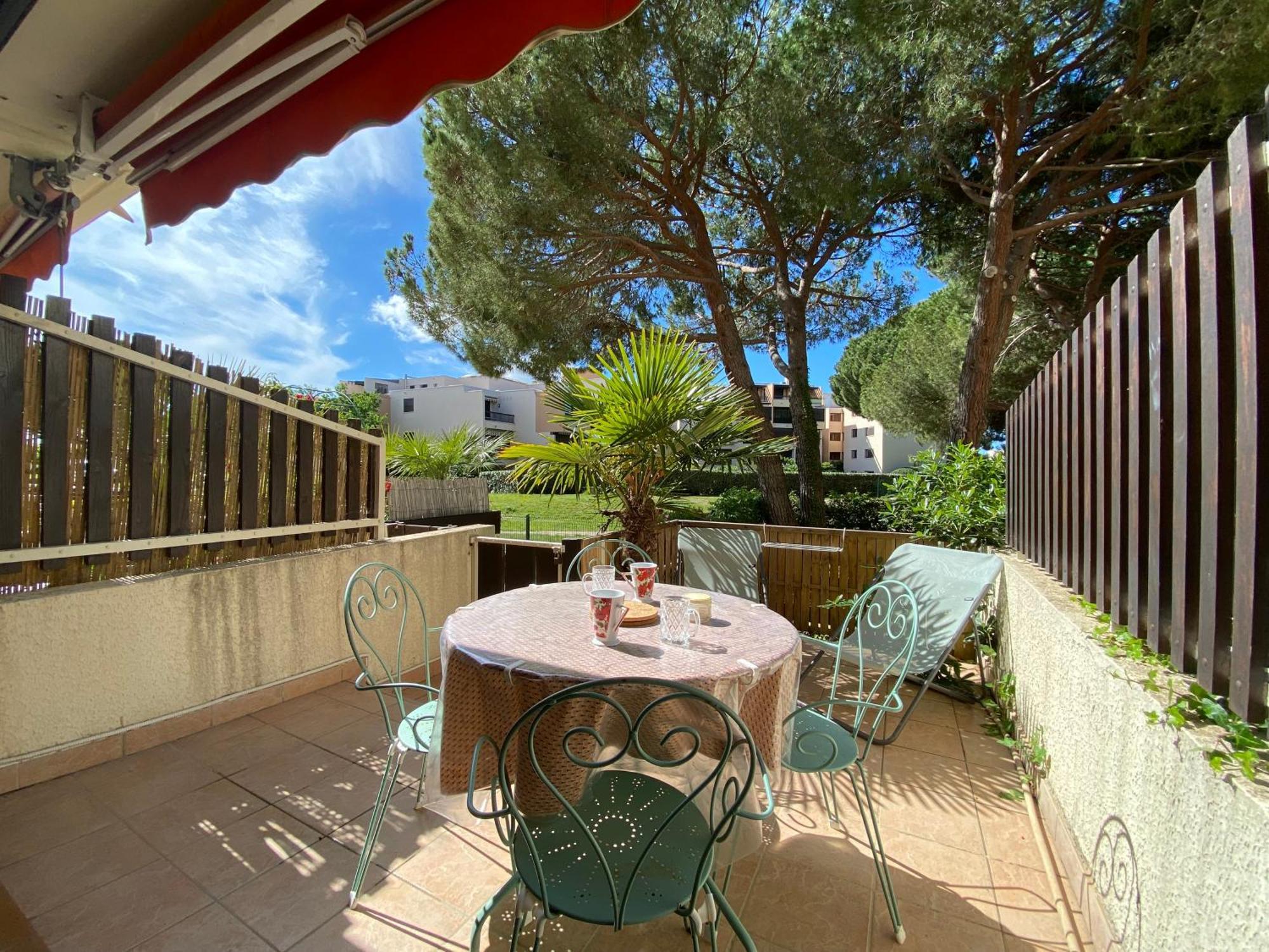 Sol-Y-Days Los Amigos, Studio 4 Couchages En Rez-De-Jardin, Avec Grande Terrasse Et Parking, A 250M De La Plage Le Grau-du-Roi Eksteriør bilde